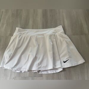 Nike White Athletic Skirt